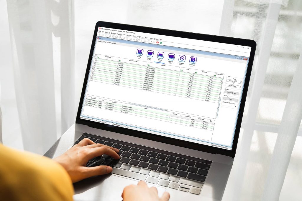 sql ecommerce transaction